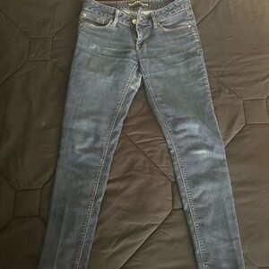 Express Dark Blue Skinny Jeans